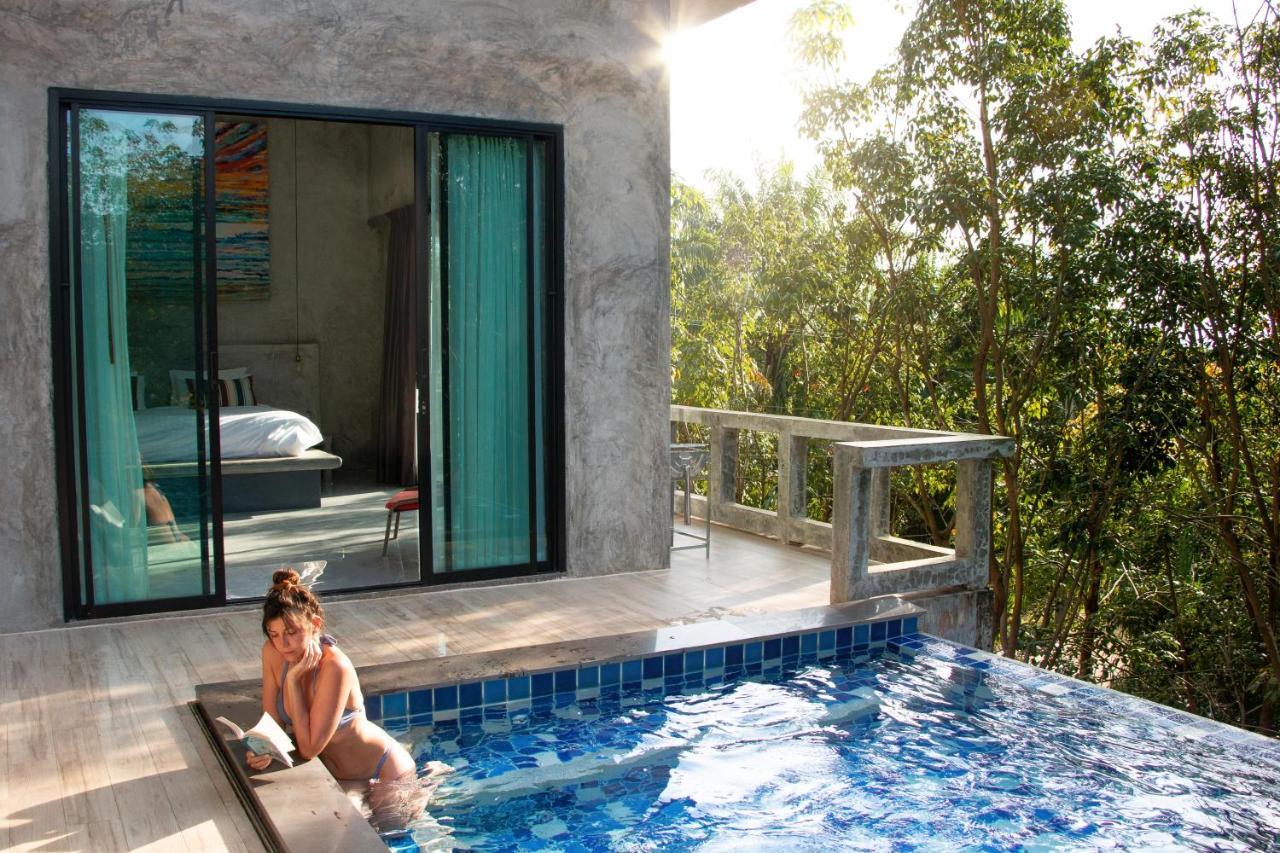 Stylish Pool Villa - 10 Mins Walk To The Beach Koh Lanta Exterior foto