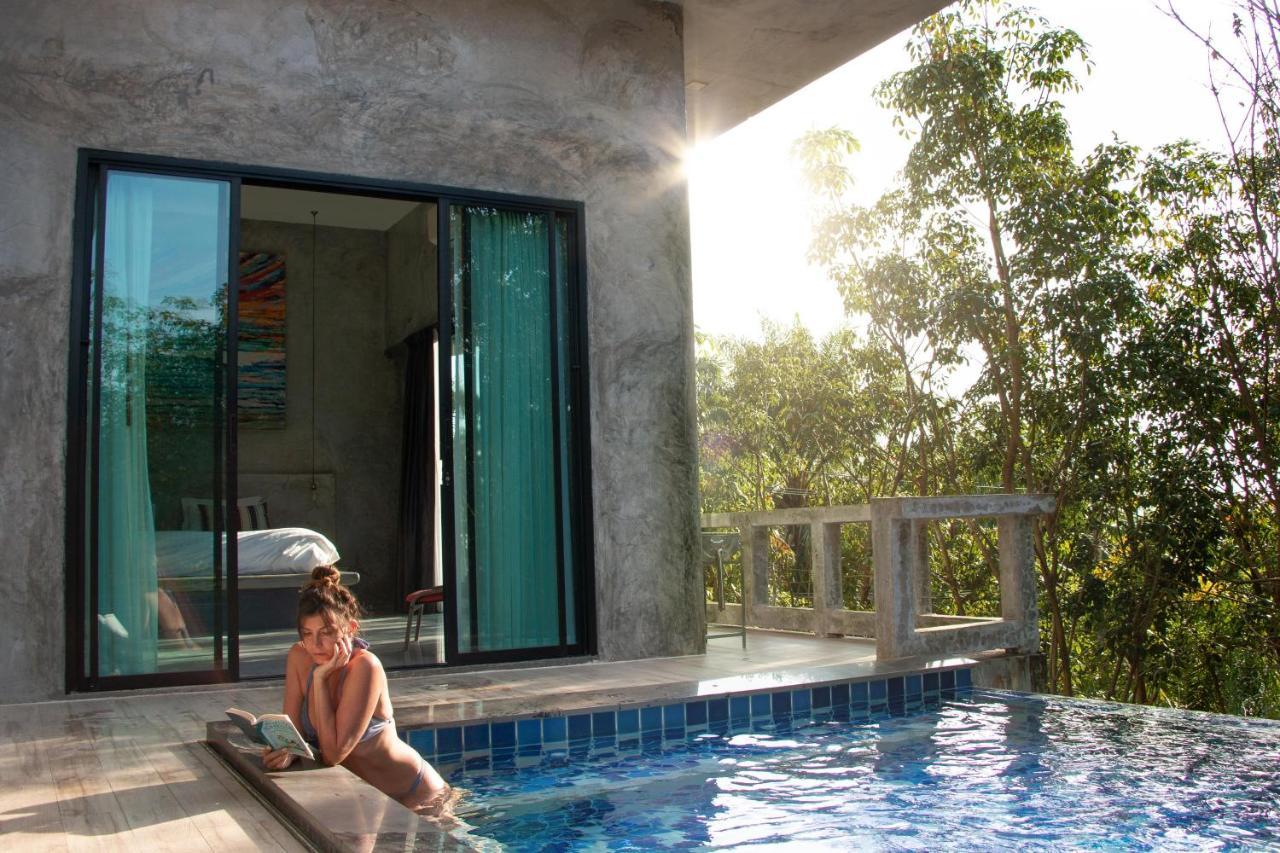 Stylish Pool Villa - 10 Mins Walk To The Beach Koh Lanta Exterior foto